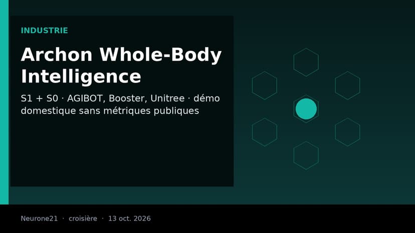 Archon Robotics montre Whole-Body Intelligence : des humanoïdes coordonnés pour les tâches domestiques