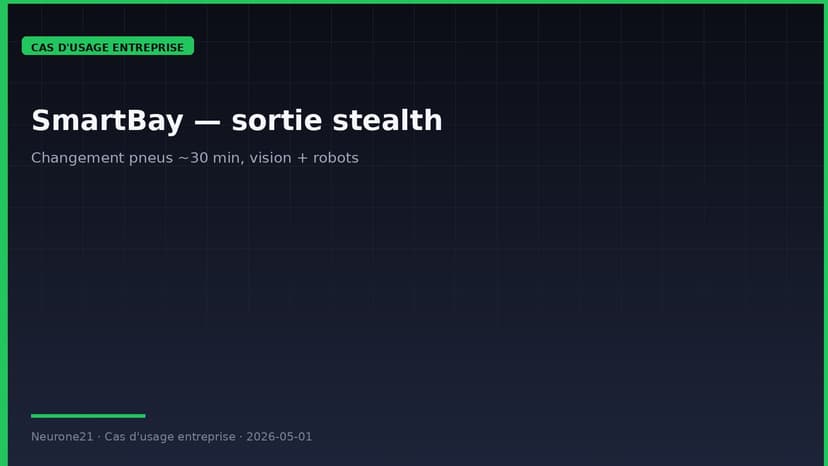 Automated Tire SmartBay stealth off