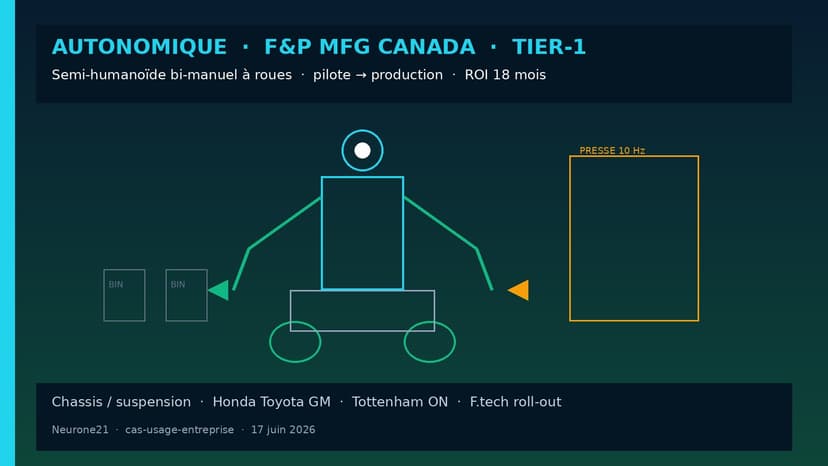 Autonomique semi-humanoïdes F&P Canada