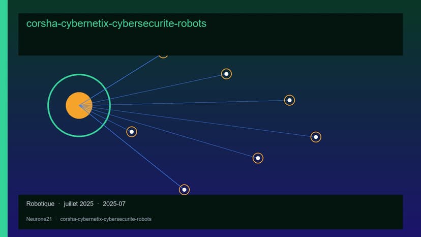 Corsha × Cybernetix : cybersécurité des robots