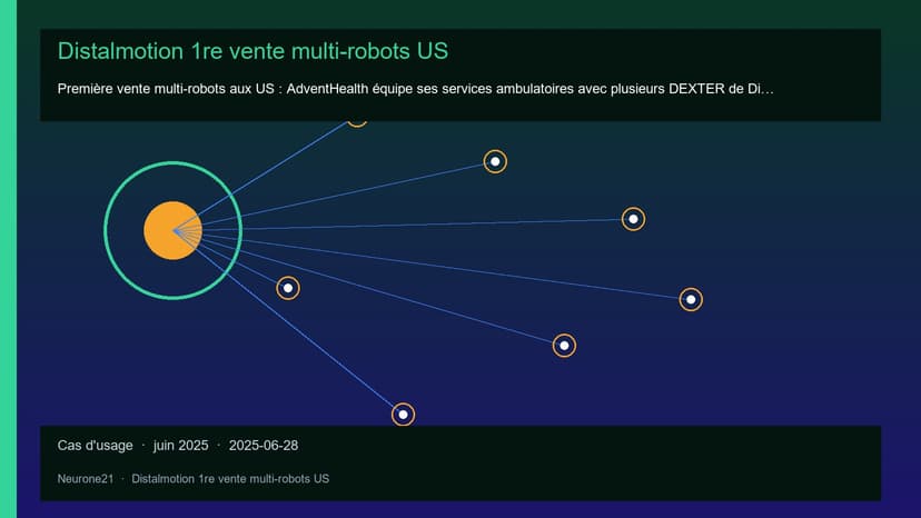 Distalmotion 1re vente multi-robots US