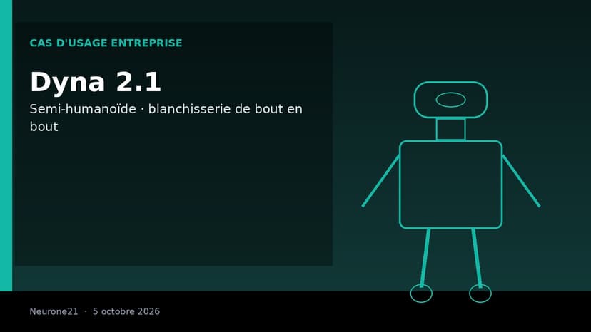 Dyna 2.1 : un semi-humanoïde qui enchaîne seul un service complet de blanchisserie