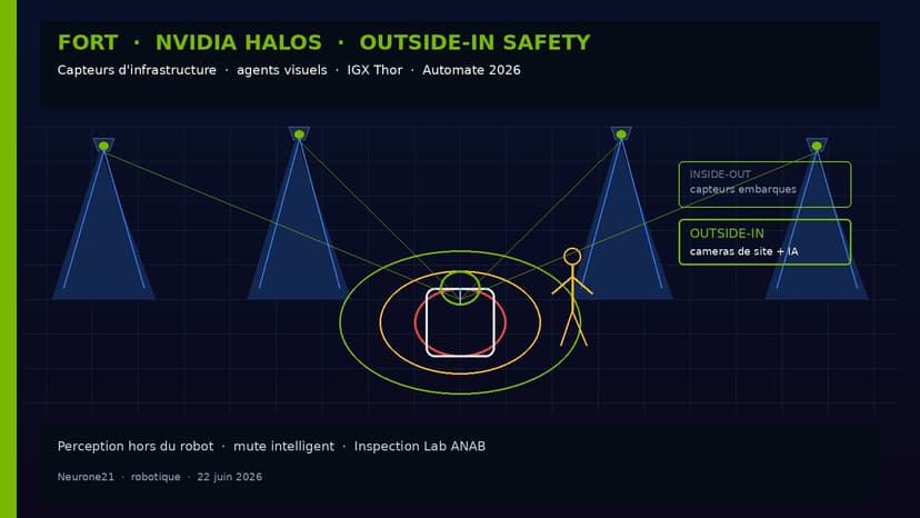 FORT + NVIDIA Halos : l'Outside-In Safety étend la perception hors du robot