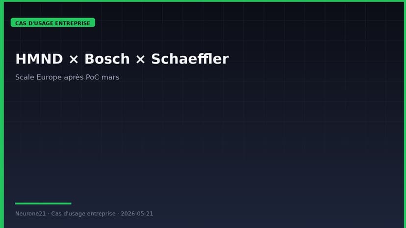 Humanoid + Bosch + Schaeffler Europe
