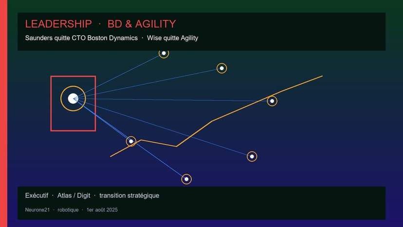 Leadership : Saunders quitte CTO BD ; Wise quitte Agility