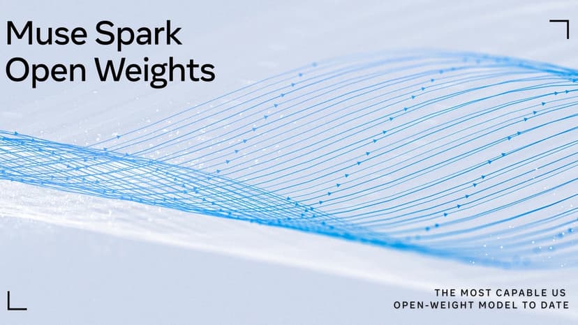 Meta ouvre Muse Spark Open : 816 milliards de paramètres, 42 milliards actifs, multimodal