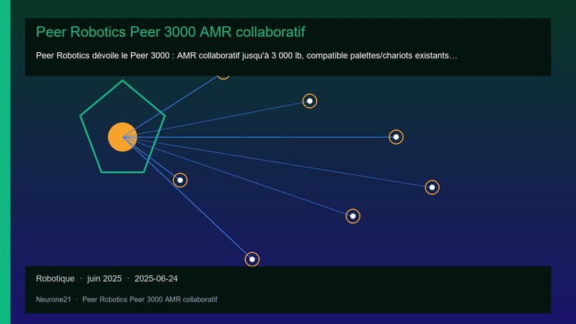 Peer Robotics Peer 3000 AMR collaboratif