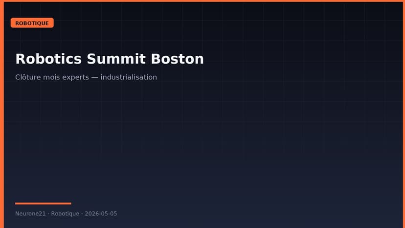 Robotics Summit Boston
