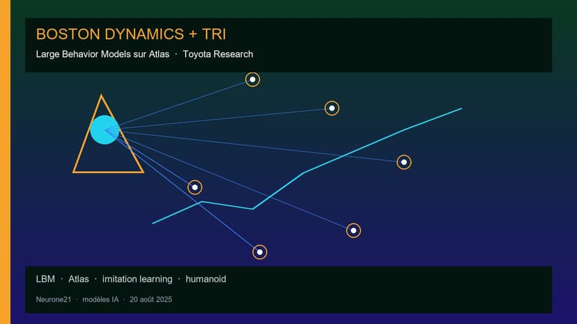 Boston Dynamics + TRI : Large Behavior Models sur Atlas