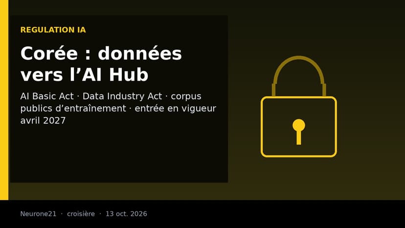 Corée du Sud : le conseil des ministres impose de verser les données d’entraînement publiques dans l’AI Hub