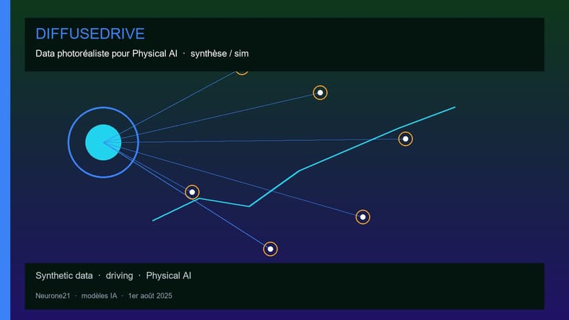 DiffuseDrive data photoréaliste Physical AI