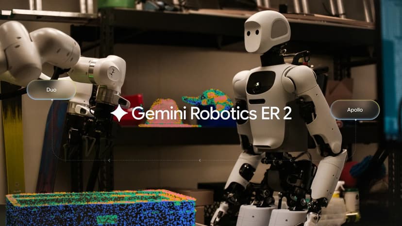 Gemini Robotics ER 2 arrive en préversion publique sur Google Cloud pour piloter des robots