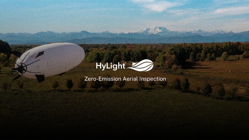 HyLight lève 13 millions d’euros pour ses dirigeables autonomes à hydrogène qui inspectent les réseaux