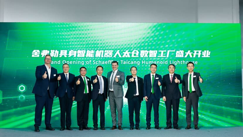 Schaeffler ouvre à Taicang une usine où six humanoïdes assemblent les articulations d’autres humanoïdes
