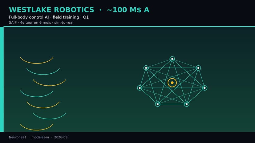Westlake Robotics : ~100 M$ Series A pour l’IA de contrôle corps entier