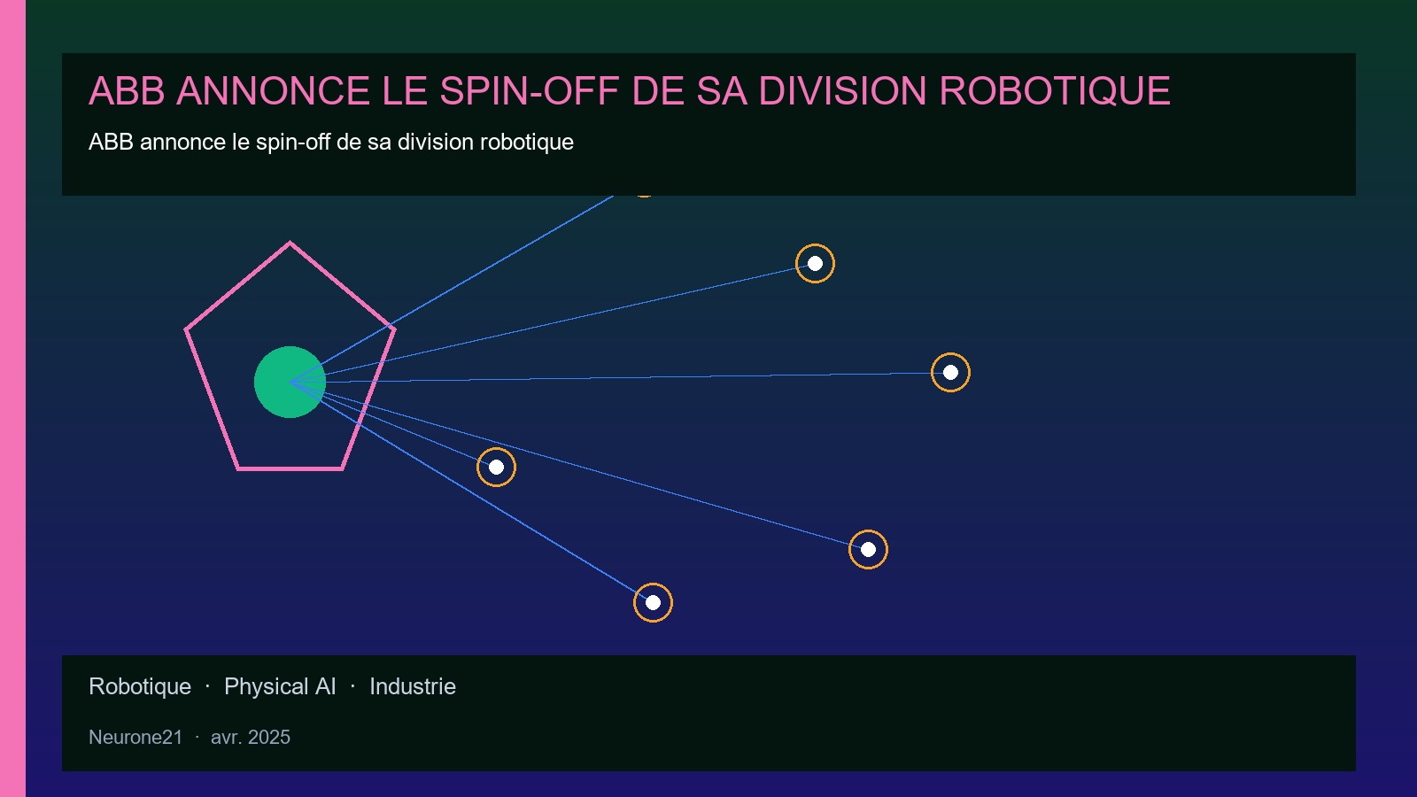 ABB annonce le spin-off de sa division robotique