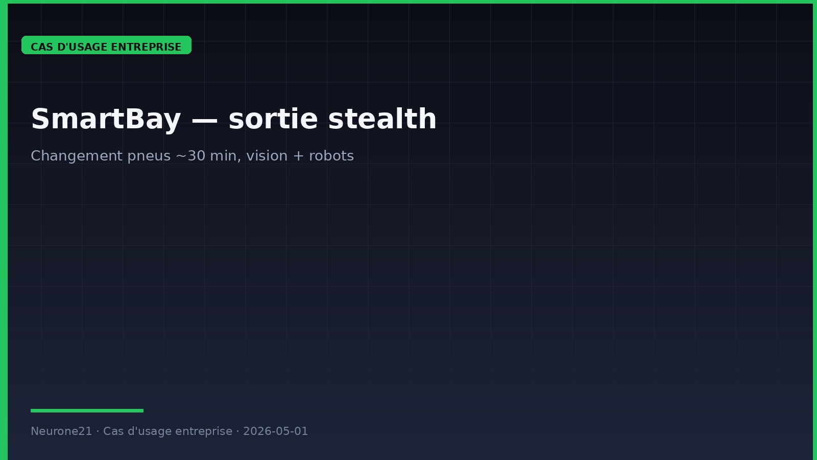 Automated Tire SmartBay