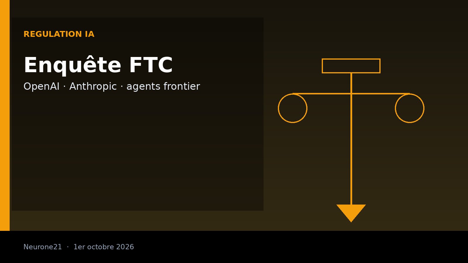 Enquête FTC — OpenAI, Anthropic, agents frontier