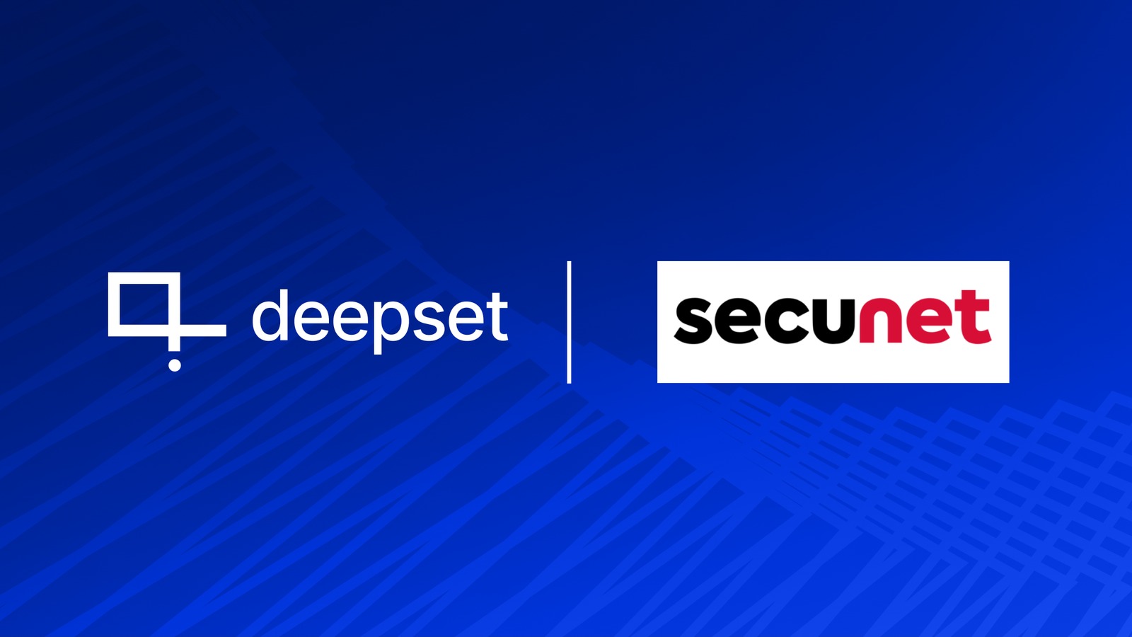 Visuel officiel deepset : logos deepset et secunet