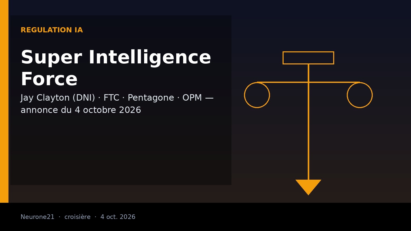 Super Intelligence Force — Maison Blanche